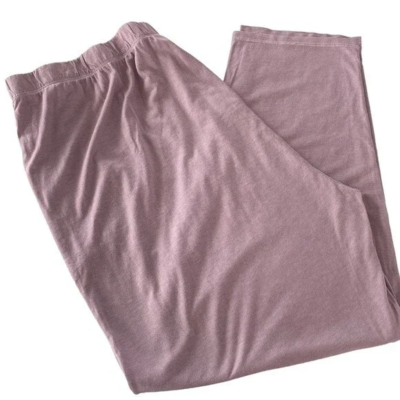Mate the Label Lavender Tencel Organic Cotton Sleep Pant Pockets High Rise Soft - Picture 16 of 16